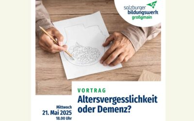 Altersvergesslichkeit oder Demenz – Vortrag 21.05.2025
