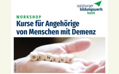 Kurse für Angehörige von Menschen mit Demenz 23.04. und 07.05.2025
