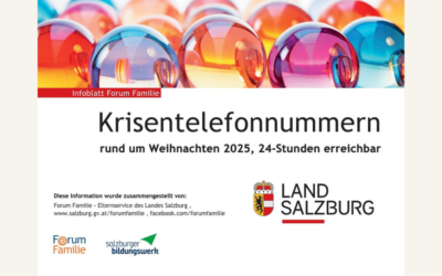 Krisentelefonnummern rund um die Weihnachtszeit